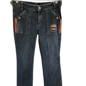 Vintage Harley Davidson Women’s Bootcut Jeans Size 8L